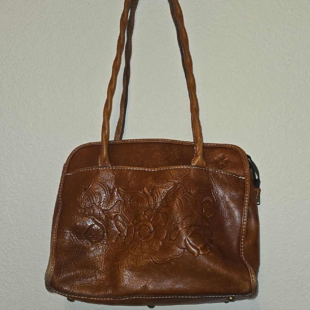Patricia Nash Leather Shoulder Bag